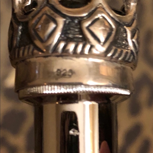 Sterling Silver Crown Car Lighter - Picture 7 of 7